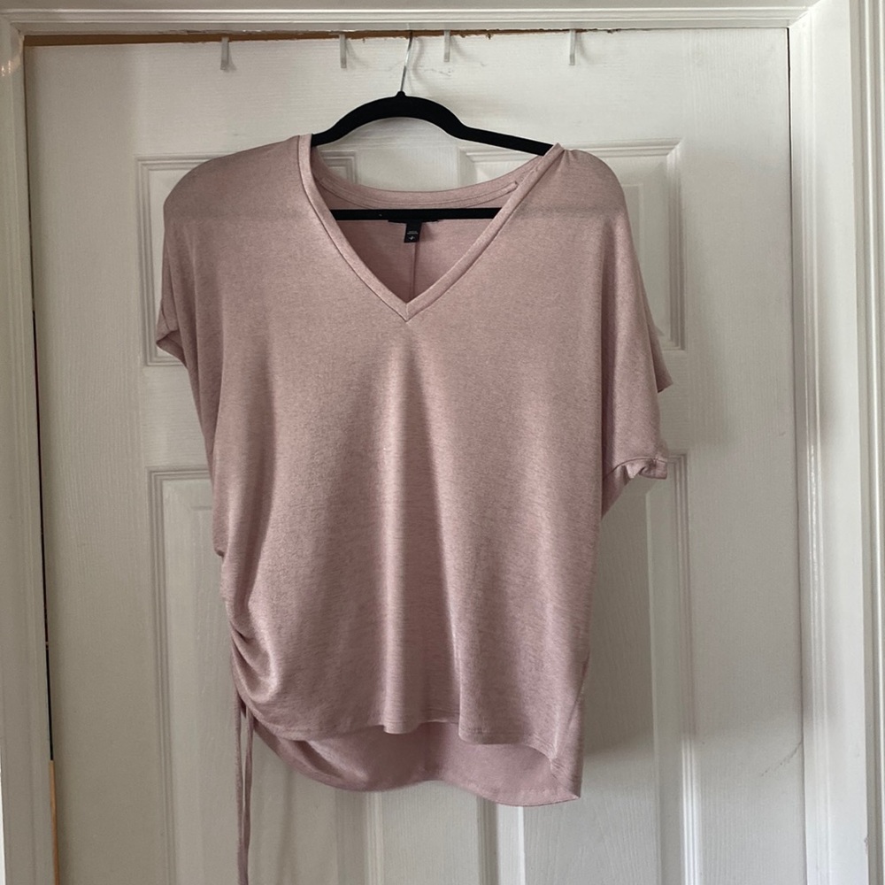 Express v neck short sleeve blouse.